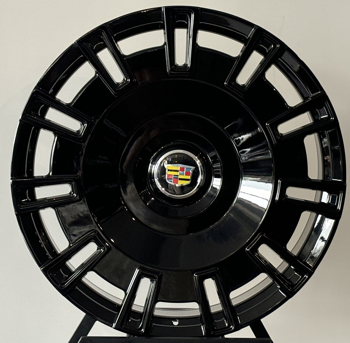 26 In Rims 26 INCH RIMS CADILLAC ESCALADE GLOSS BLACK WHEELS SIERRA TAHOE YUKON W ...