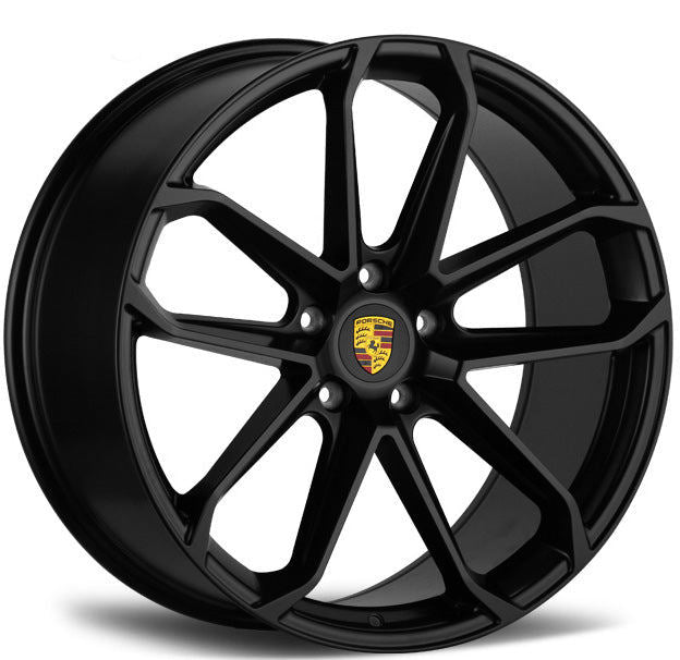 22 Inch Rims Fits Porsche Cayenne Models GTS Turbo Base Wheels – Auto ...