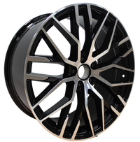 20 Inch Rims Audi S Line R8 Style A4 S4 A5 S5 A6 S6 A7 S7 Q3 Q5 SQ5 Mesh Machined Black Wheels