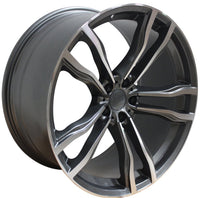 22 Inch Rims Fit BMW X4 X6 X5 M Sport X6M X5M Staggered BMW Wheels