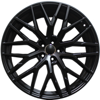 20 Inch Rims Audi S Line R8 Style A4 S4 A5 S5 A6 S6 A7 S7 Q3 Q5 SQ5 Mesh Satin Black Wheels