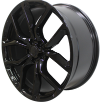 24 Inch Rims fit Range Rover Sport / Full Size HSE SVR Style Gloss Black Wheels