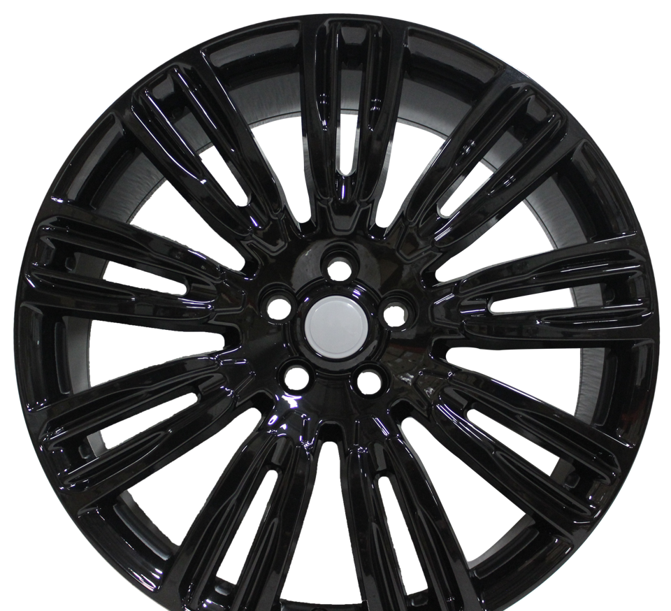 22 Inch WHEELS FITS ALL VELAR EVOQUE FREELANDER HSE GLOSS BLACK RIMS