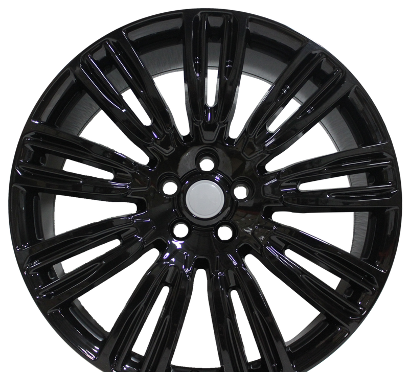 22 Inch WHEELS FITS ALL VELAR EVOQUE FREELANDER HSE GLOSS BLACK RIMS