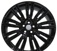 24 Inch Rims Range Rover Autobiography Sport LR3 LR4 Gloss Black Wheels