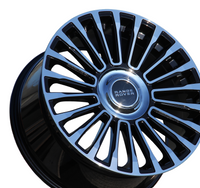 22 Inch Rims Range Rover HSE Sport SVR LR3 LR4 & HSE Wheels Black Machined Face