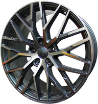 19 Inch Rims Audi S Line R8 Style A5 S5 A6 S6 A7 S7 A8 S8 Q3 QS3 Q5 SQ5 Q7 SQ7 Mesh Machined Wheels