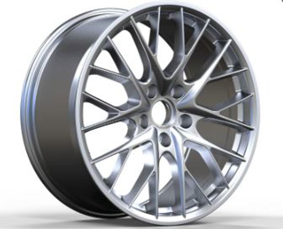 20 Inch Staggered Rims Fits Porsche Macan Base S GTS Turbo Mesh Wheels