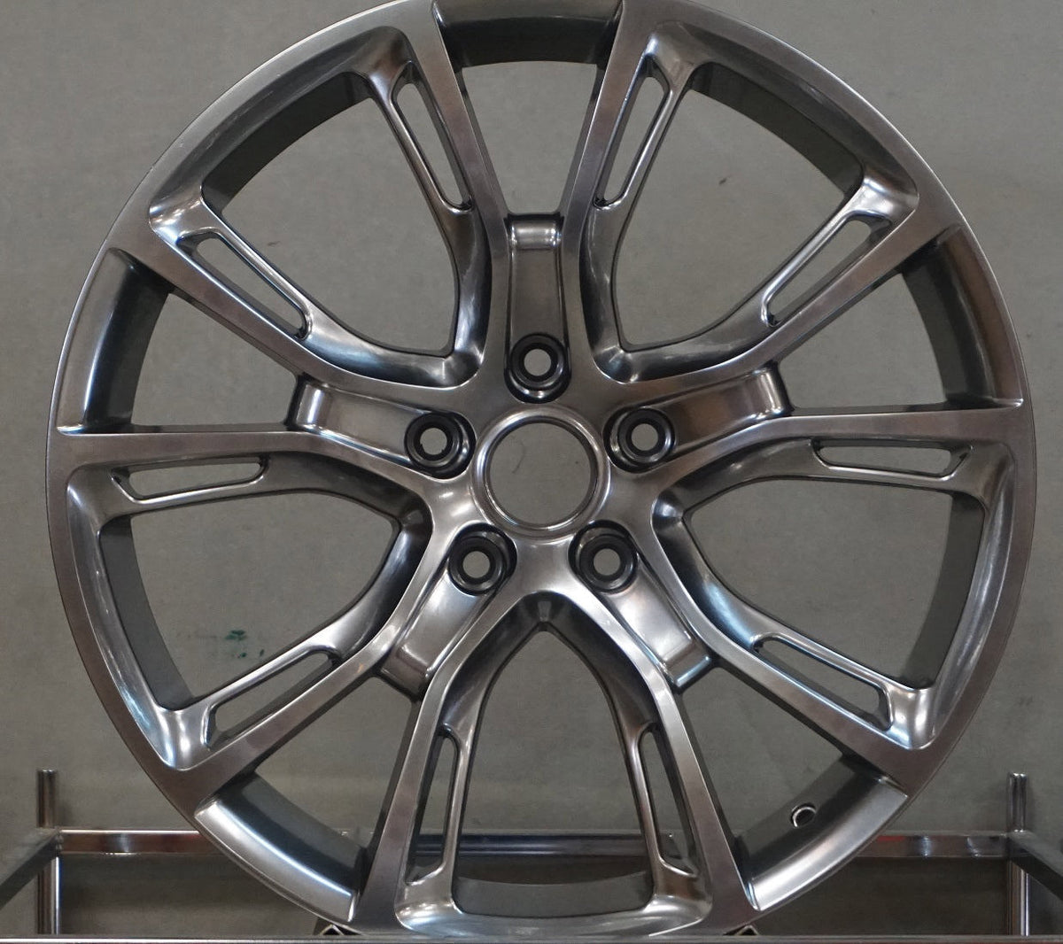 22 Inch Jeep SRT Hellcat Grand Cherokee Laredo Hyper Black  Wheels