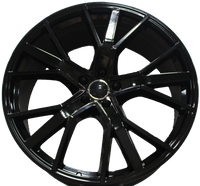 22 INCH WHEELS AUDI Q5 Q7 Q8 S6 S7 S8 A6 A7 A8 S LINE GLOSS BLACK RIMS