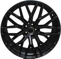 20 Inch Rims Audi S Line R8 Style A4 S4 A5 S5 A6 S6 A7 S7 Q3 Q5 SQ5 Mesh Satin Black Wheels