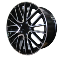 22 Inch Rims Fits Porsche Cayenne Turbo S GTS Base Staggered Spyder Mesh Wheels