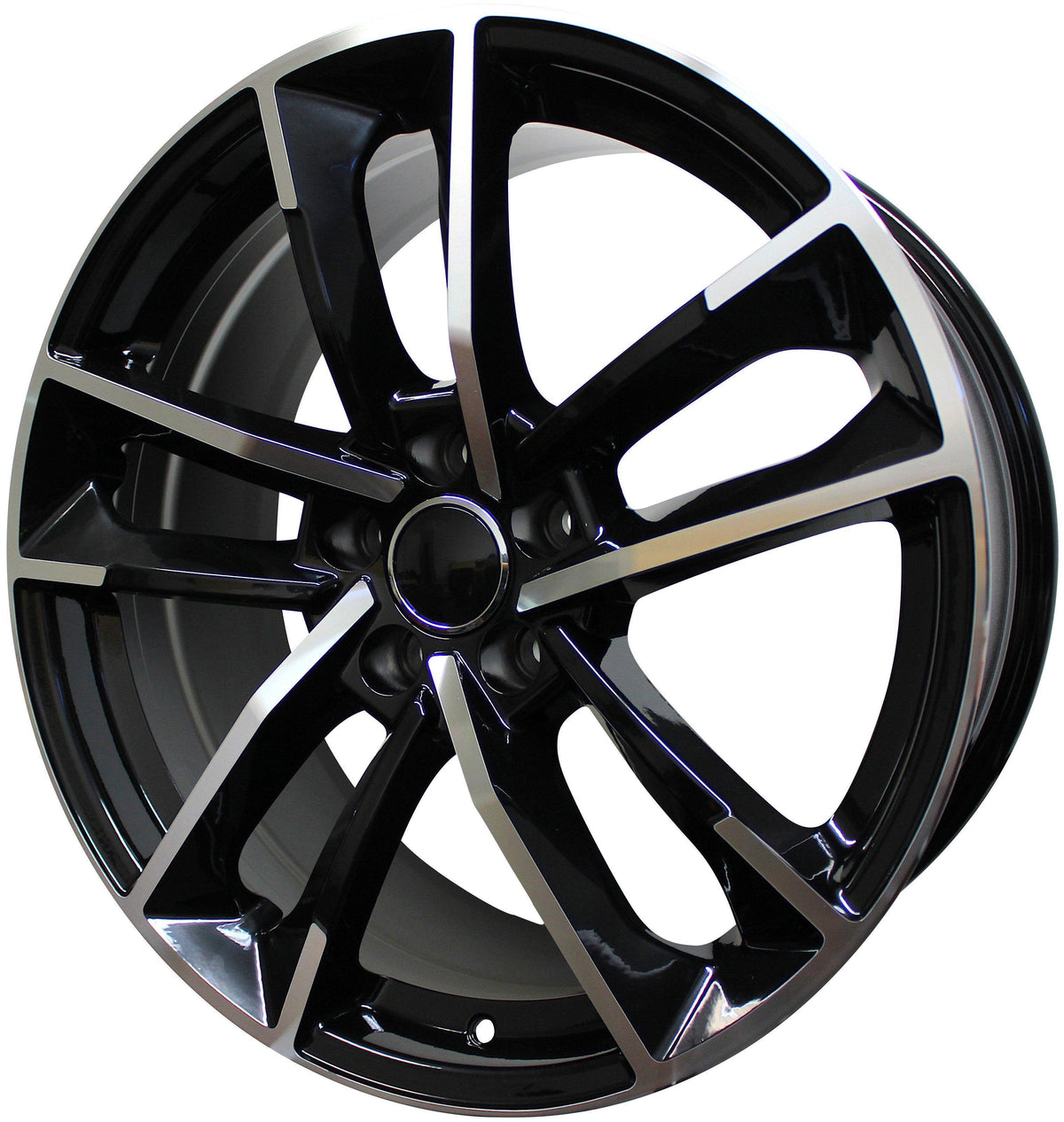 20” inch Audi A8 A7 A6 A5 A4 S7 S6 S5 S4 Rims Q5 S Line SQ5 Q7 Q8 Black Machined Wheels
