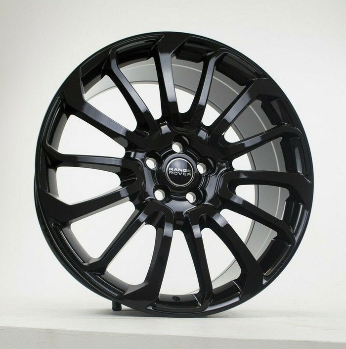 22 Inch Rims Range Rover Autobiography Style Sport LR3 LR4 & HSE Wheels Gloss Black