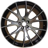 22 INCH RIMS HEMI SRT HELLCAT CHALLENGER DODGE CHARGER MACHINED WHEELS