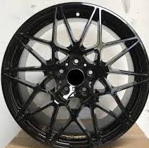 20 Inch BMW M3 Style 4 Series Rims 5 Series 6 Series 528 535 545 550 645 640 650 Gloss Black Wheels