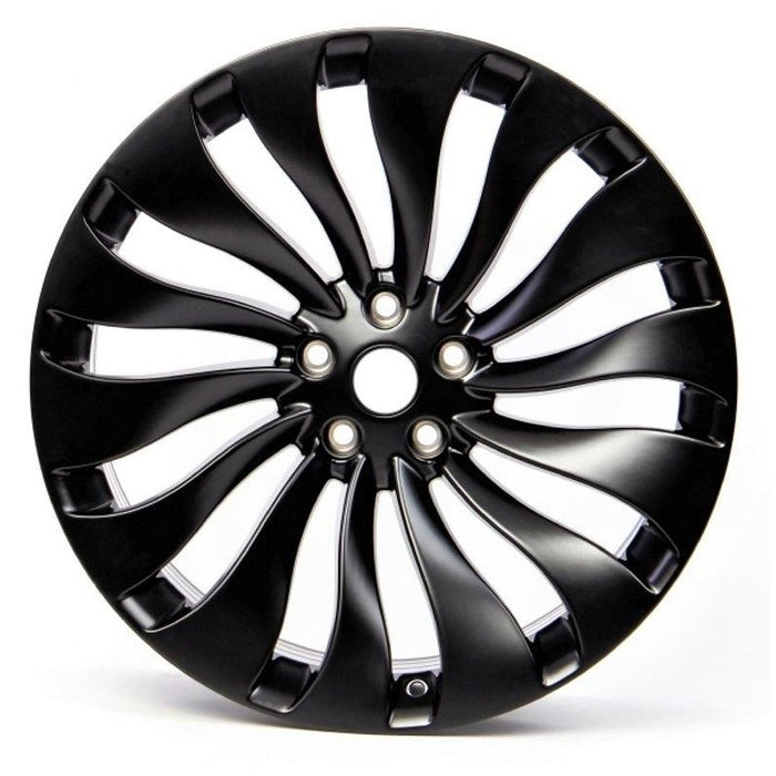 20" Inch Tesla Model 3 Model Y Satin Black Spoke Style Wheels