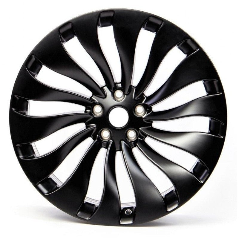 21" Inch Tesla Model Y Satin Black Spoke Style Wheels