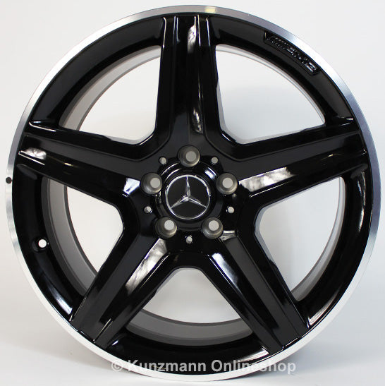 20 Inch Mercedes G Wagon G550 Rims G Class G65 G63 G55 G500 Brabus Platinum Style Wheels Gloss Black