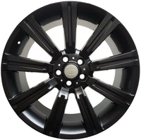 22 INCH RIMS RANGE ROVER FIT ALL HSE/ HSE SPORT SVR GLOSS BLACK STORMERS WHEELS