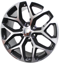 22 INCH GMC/CHEVY RIMS SIERRA DENALI YUKON TAHOE SUBURBAN AVALANCH LTZ SNOWFLAKE WHEELS