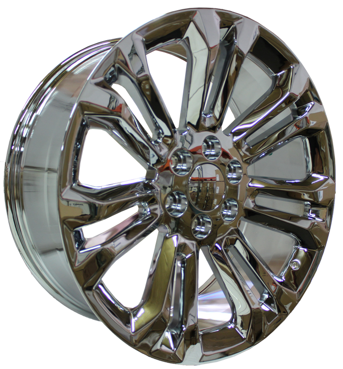 24 Inch GMC/Chevy Tahoe Sierra Denali Wheels Silverado Suburban Yukon Chrome Finish Rims