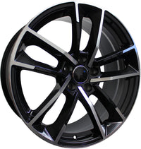 19 Inch Wheels Audi S Line Q2 Q3 Q5 S4 S5 S6 A4 A5 A6 A7 Black Machined Rims S5 Style