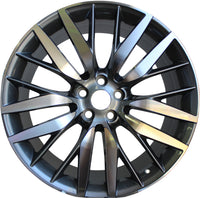 22 Inch Rims Range Rover Autobiography Style Sport LR3 LR4 & HSE Wheels Gun Metal Machined Face