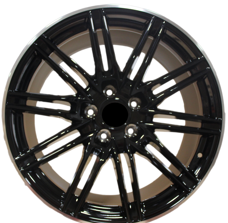 20 Inch Rims Fits Porsche Cayenne Turbo S GTS Base Gloss Black Wheels