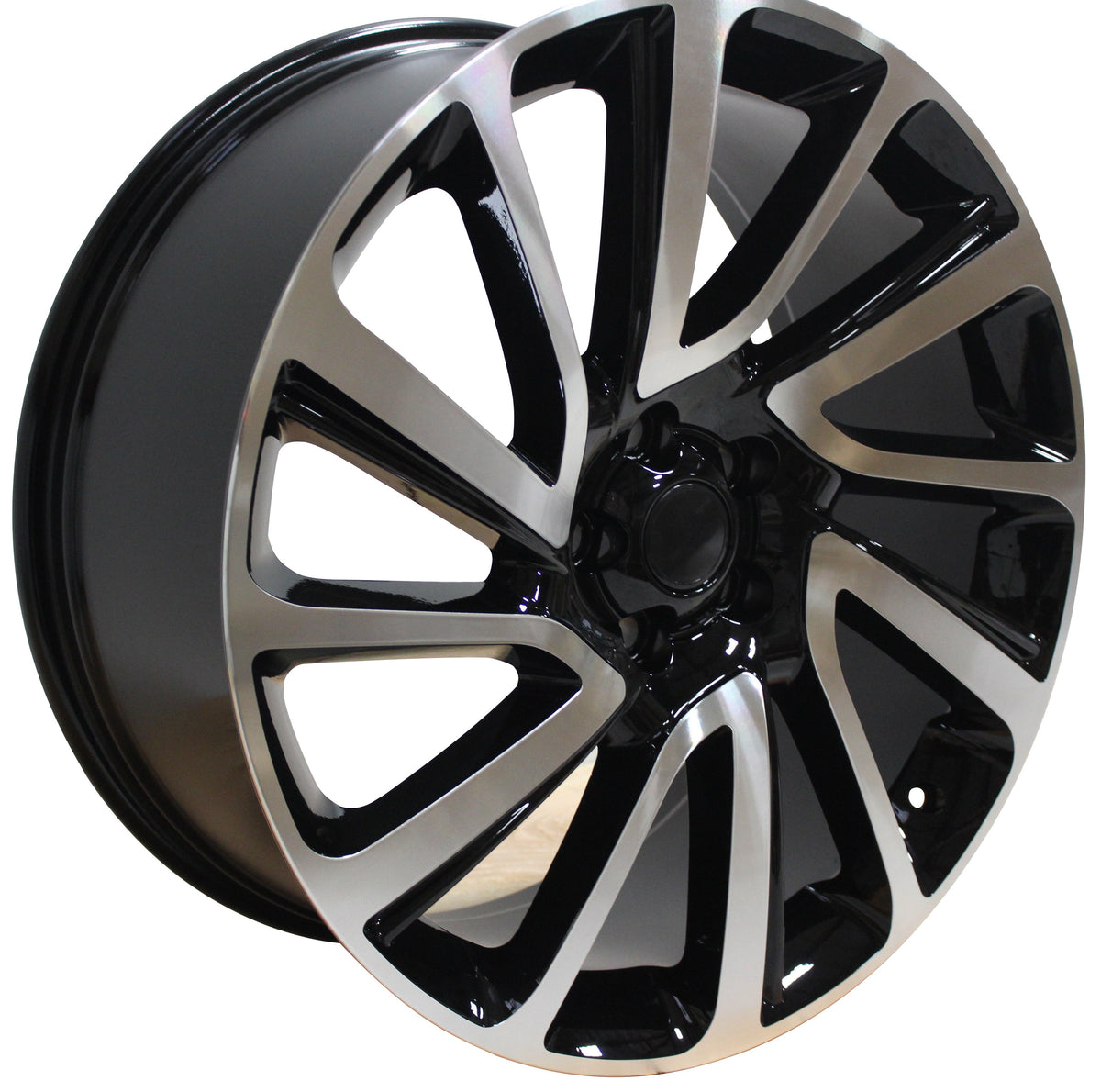 22 Inch Rims Range Rover Sport SVR LR3 LR4 & HSE Autobiography Wheels Black Machined