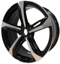 20 Inch Audi Rims A4 A5 A6 A7 A8 S4 S5 S6 S7 S8 RS5 RS6 RS7 Q3 Q5 SQ5 Black Machined Wheels