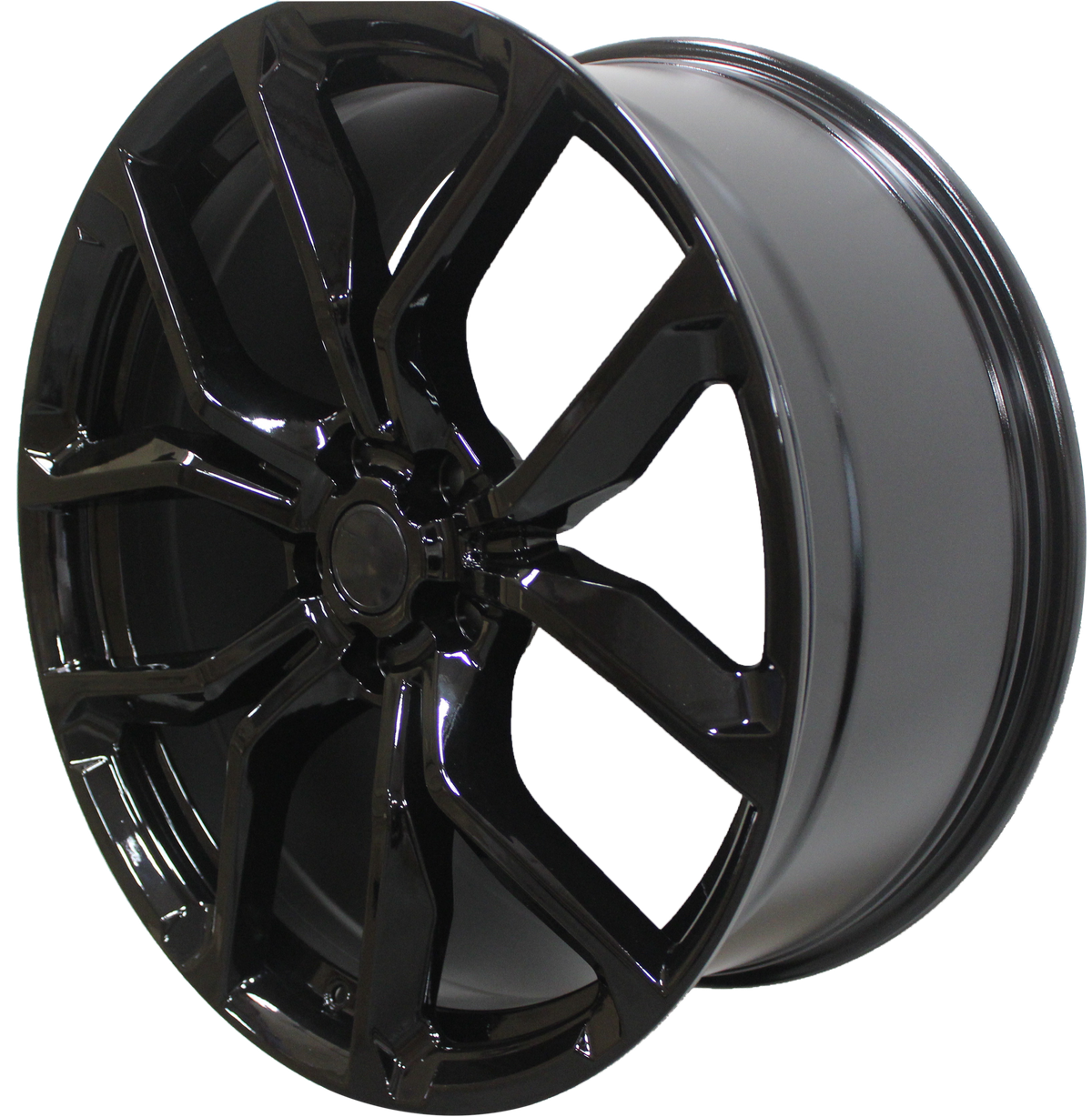 24 Inch Rims fit Range Rover Sport / Full Size HSE SVR Style Gloss Black Wheels