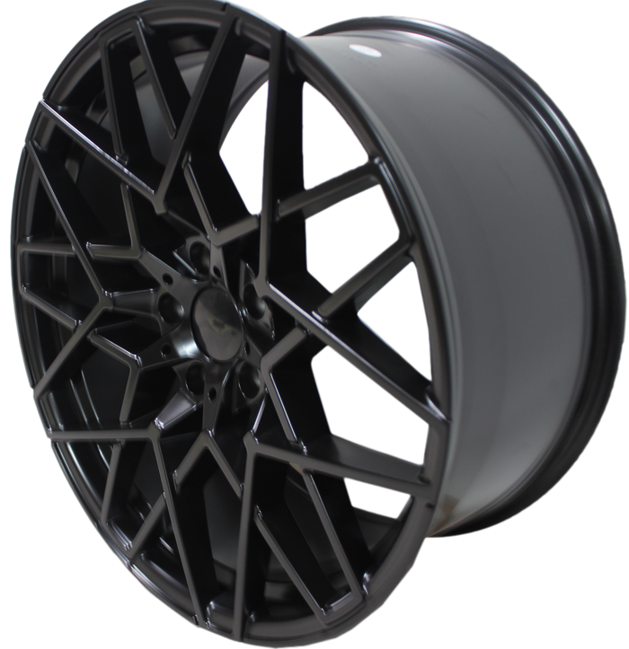 20 Inch Rims M8 Style Fit BMW 6 7 8 Series M Sport Staggered Black Wheels