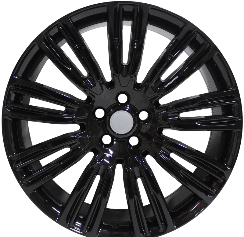 22 Inch Rims Range Rover Autobiography Sport LR3 LR4 Gloss Black Wheels