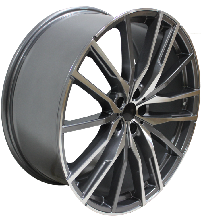 22 Inch Rims Fit BMW 2019+ X7 X6 X5 M Sport Staggered X7M X6M X5M Wheels