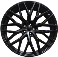 20 Inch Rims Audi S Line R8 Style A4 S4 A5 S5 A6 S6 A7 S7 Q3 Q5 SQ5 Mesh Satin Black Wheels